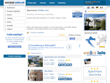Tablet Screenshot of apartmani-vodice.net
